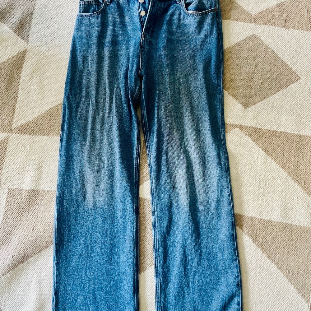 H&M, Flare Dark Blue Denim